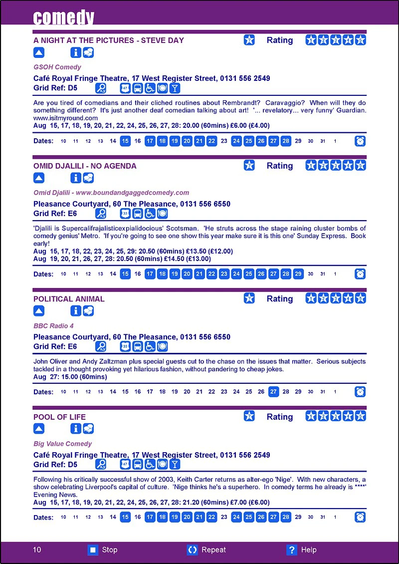 EdFest paper document